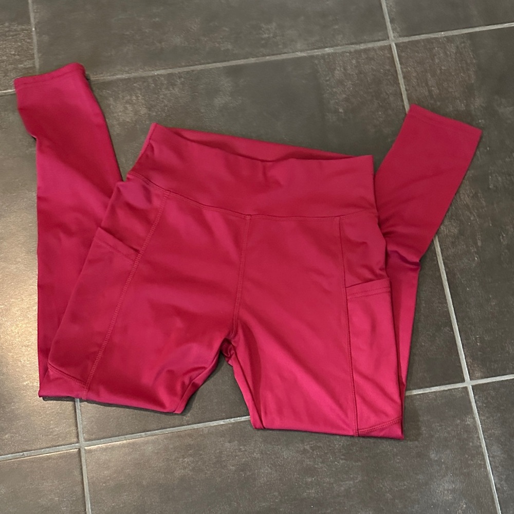 Stylish Red Women's Leggings